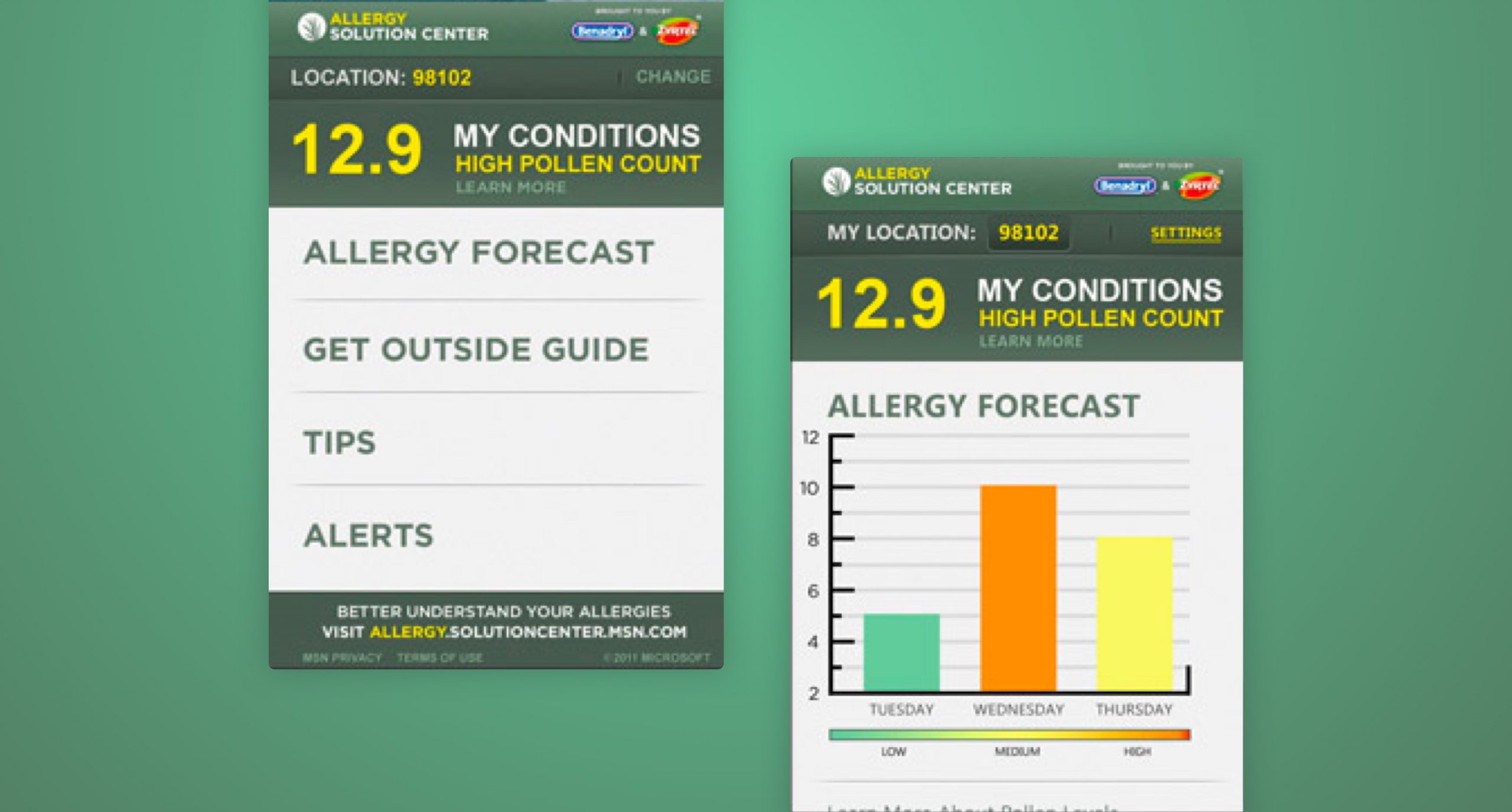 Allergy Solution Center by J&J